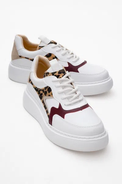 Prologue Shoes Ida Platform Fashion Sneakers In White