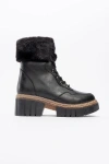 Prologue Shoes Jayla Fur Boot In Black