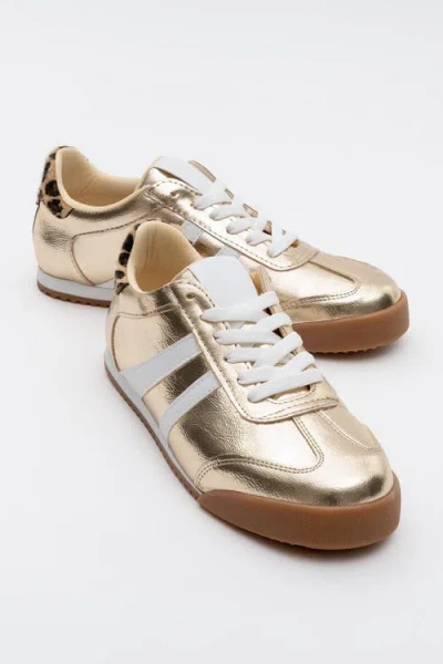 Prologue Shoes Jimmy Sneakers In Gold