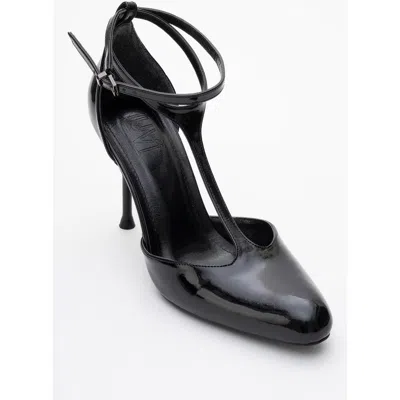 Prologue Shoes Jon T Strap Pump In Black