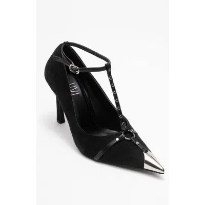 Prologue Shoes Juliana Pointed Toe Pump In Black