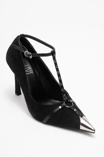 Prologue Shoes Juliana Pointed Toe Pump In Black