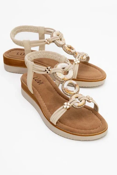 Prologue Shoes Junes Buckle-embellished Sandal