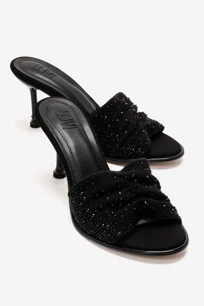 Prologue Shoes Karina Stiletto Mule In Animal Print