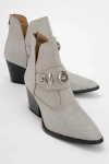 Prologue Shoes Kenda Buckle Block Heel Boot