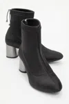 Prologue Shoes Landes Scuba Block Heel Boot (women) In Black