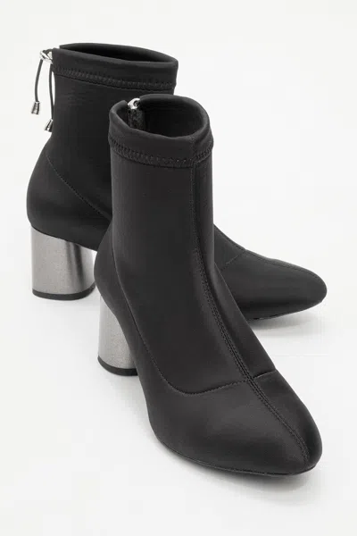 Prologue Shoes Landes Scuba Block Heel Boot (women) In Black