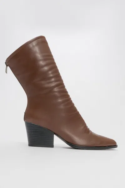 PROLOGUE SHOES LAVAL BACK-ZIP BLOCK HEEL BOOT (WOMEN)