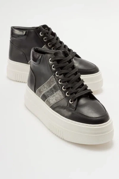 Prologue Shoes Lessino Sneakers In Black