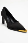 Prologue Shoes Liora Pointed Toe Pump In Black
