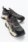Prologue Shoes Loretta Platform Sneakers In Multi