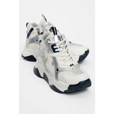 Prologue Shoes Lowel Sneaker Boot In White