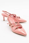 Prologue Shoes Magra Pointed-toe Slingback Stiletto