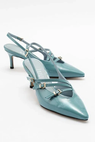 Prologue Shoes Magra Pointed-toe Slingback Stiletto