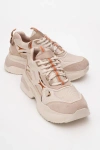 Prologue Shoes Marron Sport Sneakers In Animal Print