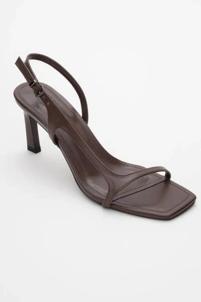 Prologue Shoes Melby Strappy Stiletto Sandal In Black