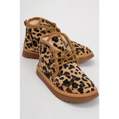 Prologue Shoes Mingo Lace Up Sport Boot In Animal Print