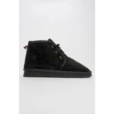 Prologue Shoes Mingo Lace Up Sport Boot In Black