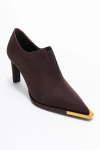 Prologue Shoes Niva Pointed Toe Pump In Brown