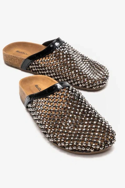 Prologue Shoes Olven Transparent Slide In Black