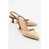 Prologue Shoes Over Pointed Toe Pump In Brown