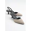 Prologue Shoes Over Pointed Toe Pump In White