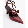Prologue Shoes Peal Pointed Toe Pump In Burgundy