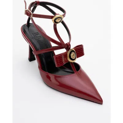 Prologue Shoes Peal Pointed Toe Pump In Burgundy