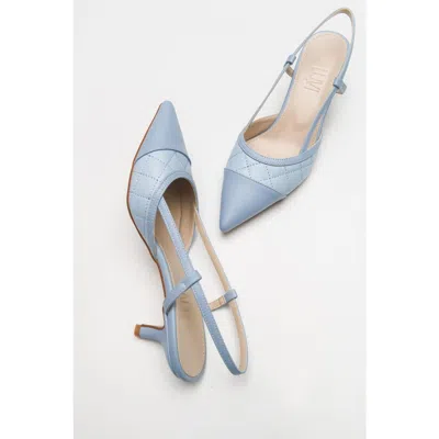 Prologue Shoes Point Pointed Toe Slingback Pump In Animal Print