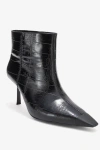 Prologue Shoes Rassel Pointed Toe Boot In Black
