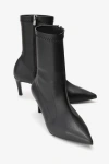 Prologue Shoes Rossano Stiletto Heel Boot In Black