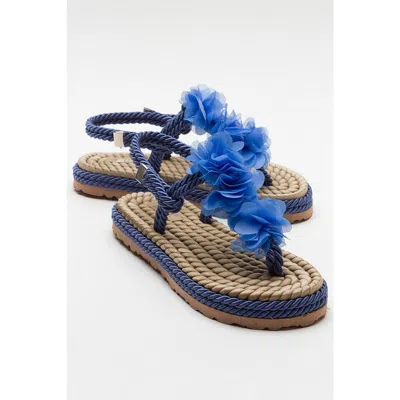 Prologue Shoes Santra Lace-up Thong Sandals