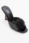 Prologue Shoes Shana Floral Stiletto Heel Mule