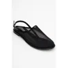 Prologue Shoes Shen Mesh Sandal In Black