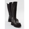 Prologue Shoes Solo Platform Boot In Black
