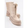Prologue Shoes Vay Zip Snow Boot In Brown