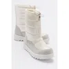 Prologue Shoes Vay Zip Snow Boot In White