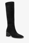 Prologue Shoes Venia Block Heel Boot In Black
