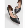 Prologue Shoes Vera Pointed Toe Pump In Black