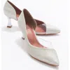 Prologue Shoes Vera Pointed Toe Pump In Brown