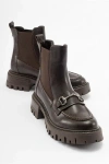 Prologue Shoes Vesper Buckled Chelsea Boot In Multi