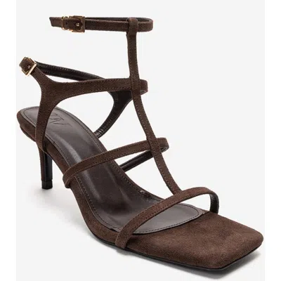 Prologue Shoes Viento Stiletto Sandal In Brown