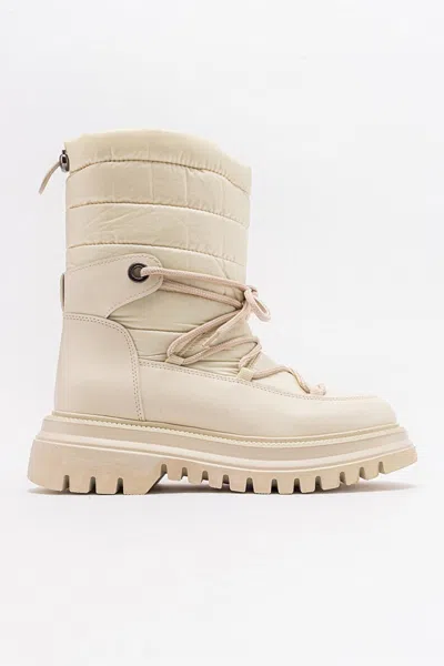 Prologue Shoes Weld Snow Boot (women) In Neutral