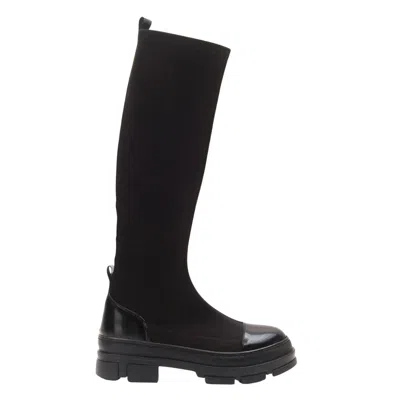 Prologue Shoes Women's Bella Black Scuba Boot
