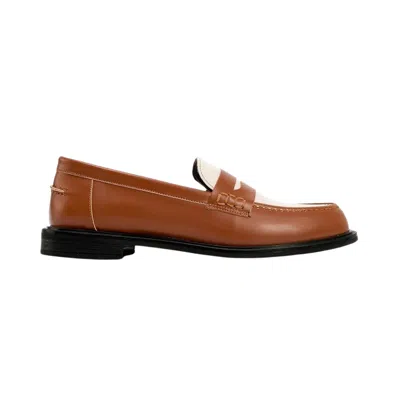 Prologue Shoes Women's Choos Cognac Brown Loafer