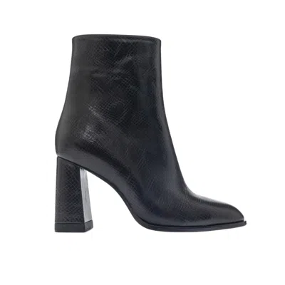Prologue Shoes Women's Jewel Black Cilt High Heel Boot