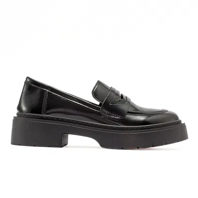 Prologue Shoes Women's Josie - Black Patent Platform Loafers