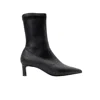 Prologue Shoes Women's Lewin Black Cilt Pointed Toe Stiletto Boot In Black