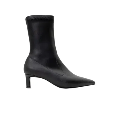 Prologue Shoes Women's Lewin Black Cilt Pointed Toe Stiletto Boot