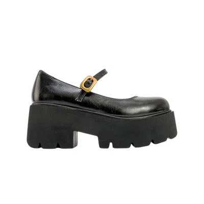 Prologue Shoes Women's Linley Black Platform Loafer